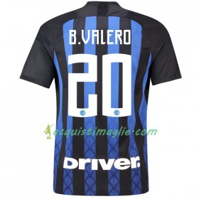 Divisa di Calcio Inter Milan B.Valero 20 Prima 2018/2019